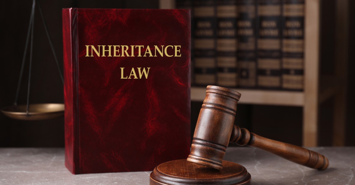 Inheritance Law Book With Gavel Hammer | Leaving Money To Grandchildren | The TGQ Law Firm