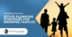 The Silhouette of a Family of Four Holding Hands With One Child on The Parent's Shoulder in a Sunset | Navigating Tomorrow | Estate Planning Strategies for Growing Families | The TGQ Law Firm