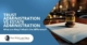 A Gavel Hammer and a Notepad on a Table | Trust Administration vs Estate Administration | What they Are? | What's the Difference? | The TGQ Law Firm