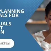 Estate-Planning-Essentials-for-Single-Individuals Single woman smiling. Estate planning essentials for single individuals without children. The TGQ Law Firm Attorneys at Law.